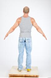 Whole Body Man Animation references White Casual Muscular